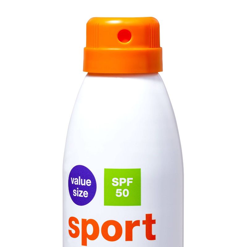 Continuous Sport Sunscreen Spray - SPF 50 - up & up™, 4 of 8