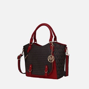 MKF Collection Talula Signature Printed Vegan Leather Women’s Satchel Bag by Mia K - 1 of 4
