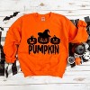 Simply Sage Market Women's Graphic Sweatshirt Pumpkin Trio - 3 of 4