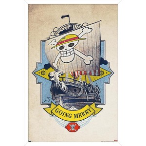Trends International Netflix One Piece - Going Merry Framed Wall Poster Prints - 1 of 4