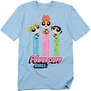 Powerpuff Girls The Girls Fly Adult T-Shirt - 1 of 4