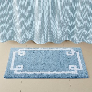 MAYEERTY Minimalist Modern Soft Cotton Medium Pile Tufted Bath Rug 1pcs - 1 of 4