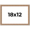 PosterPalooza | Deco Brown Picture Frame - UV Acrylic, Backing Board, Hanging Hardware Included - 2 of 4