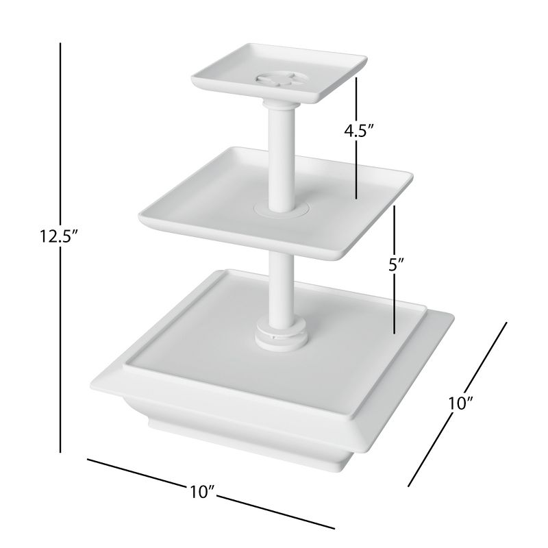 Chef Buddy 3 Tier Cupcake Dessert Stand Tray - 10 Different Options, 2 of 7
