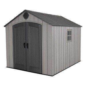 Lifetime Rough Cut Outdoor Storage Shed - 1 of 4