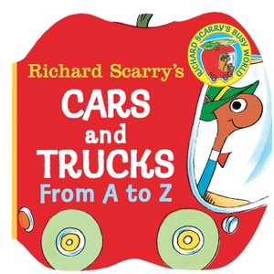 Richard Scarry's Cars and Trucks from A to Z - (Chunky Book) (Board Book) - 1 of 1