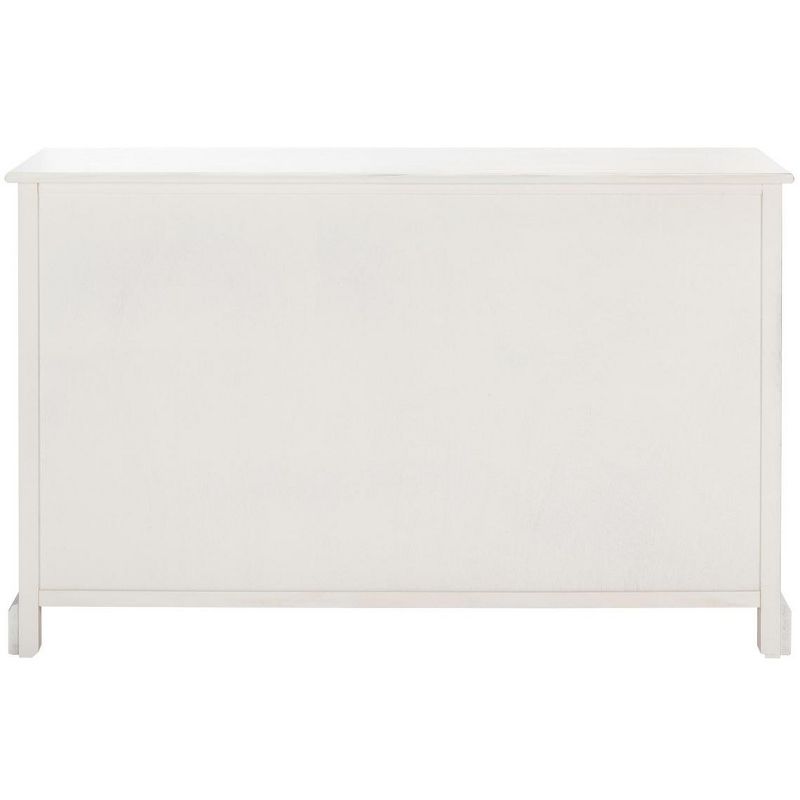 Adiland 2 Door & 3 Drawers Console Table - Distressed White - Safavieh., 5 of 10