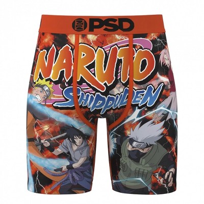 Mens Naruto Shippuden Squad PSD Boxer Briefs
