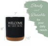 Elanze Designs This Is A Bad Place For A Diet Ceramic Cork Bottom Black Large Capacity Utensil Holder Crock for Countertop Storage, Stylish & Durable - 2 of 4