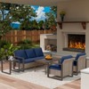 UPTIOT 5-Piece Outdoor Patio Conversation Set - 2 of 4
