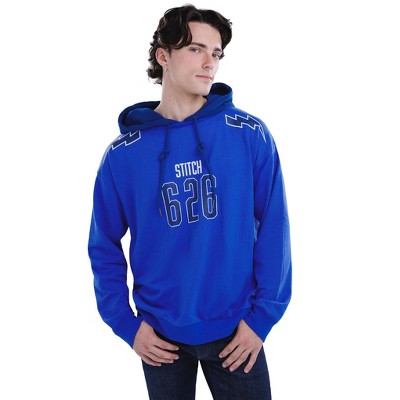 Disney Lilo & Stitch French Terry Drop Shoulder Pullover Hoodie Adult