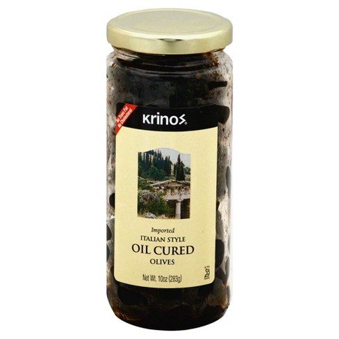 Krinos Oil Cured Olives - Case of 6 - 10 oz - image 1 of 1