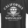 Women's - Instant Message - California Napa Valley Hot Air Balloon Short Sleeve Graphic T-Shirt - 2 of 4