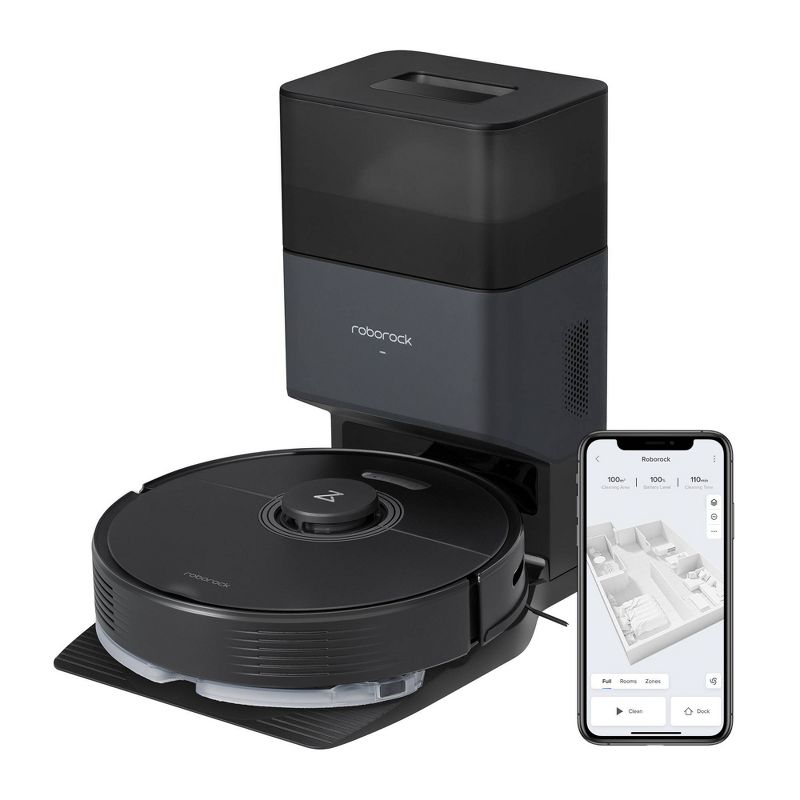 Roborock Q7 Max+ Robot Vacuum and Mop with Auto-Empty Dock Pure App-Controlled Mopping, 3 of 13