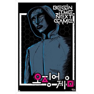 Trends International Netflix Squid Game - Begin the Next Game Framed Wall Poster Prints - 1 of 4
