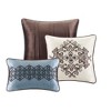 Gracie Mills Irmgard 7-Piece Geometric and Damask Comforter Set - 4 of 4