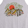Men's - Instant Message - Colorful Mountains Graphic Tank Top - 2 of 4