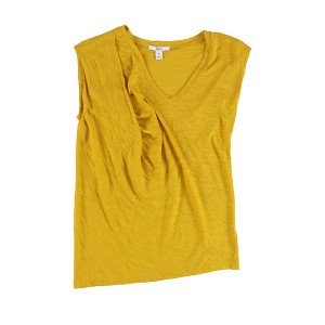 bar III Womens SS Twist Slub Basic T-Shirt - 1 of 2