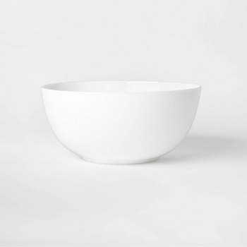 131oz Glass Serving Bowl White - Threshold™