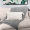 Sol Living Cotton Macrame Decorative Throw Pillows - 3 of 4