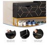 Large Shoe Cabinet with 2 Flip Drawer Hidden Storage Bench Organizer or Entryway - 4 of 4