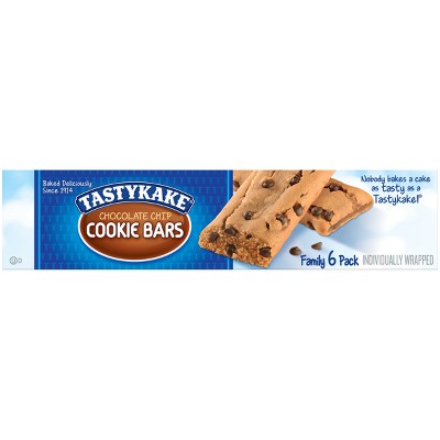 Tastykake Chocolate Chip Cookie Bar -  10.5oz / 6ct
