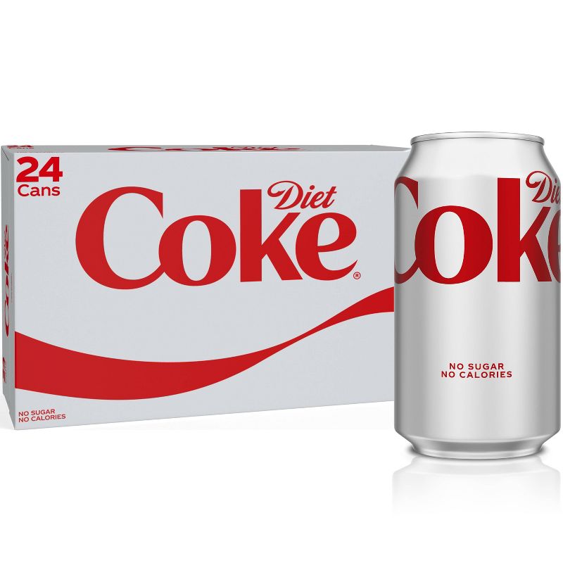 Diet Coke - 24pk/12 fl oz Cans, 1 of 7