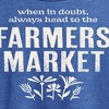 Women's - Instant Message - When in Doubt, Always Head to the Farmer's Market Short Sleeve Graphic T-Shirt - 2 of 4