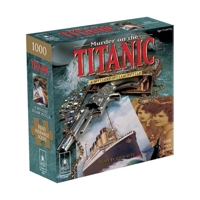 Bepuzzled Classic Mystery: Murder on the Titanic Jigsaw Puzzle - 1000pc