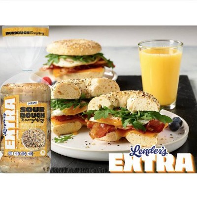 Lender's Sourdough everything Bagels - 17.6 oz / 5ct