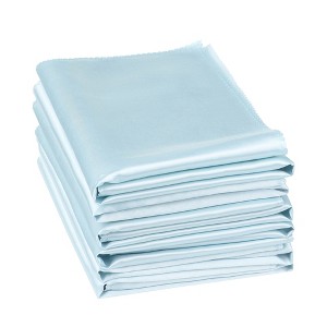 Unique Bargains Restaurant Wedding Banquet Sateen Napkins 20 x 20 Inches 6 Pcs - 1 of 4