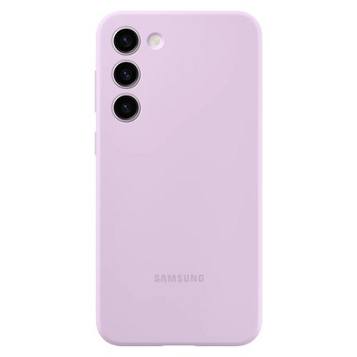Samsung - Silicone Case For Samsung Galaxy S23 Plus - Lavender