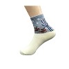 Santa Claus Driving a Sleigh Socks (Women's Sizes Adult Medium) from the Sock Panda - image 4 of 4