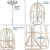 Progress Lighting Chastain 1-Light Bleached Oak Pendant - 3 of 4