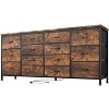 Homhougo TV Stand for TVs up to 75" Brown - 4 of 4