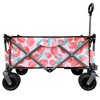 CAVINAS Park Garden Wagon Cart,Shopping Cart with Wheels,Wagon for Camping,Shopping - 4 of 4