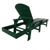 WestinTrends Dylan Adirondack Poly Reclining Chaise Lounge With Arms - 4 of 4
