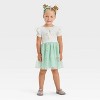 Toddler Girls' Short Sleeve Tulle Dress - Cat & Jack™ - image 4 of 4