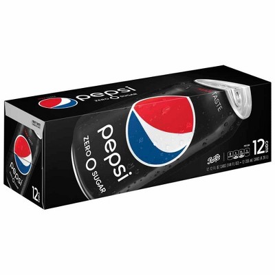 Pepsi Zero Sugar Soda - 12pk/12 Fl Oz Cans : Target