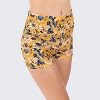 Calypsa Women's Plus Size Chlorine Resistant High Waisted Swim Shorts - 3 of 3