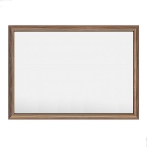 Apmir High-Strength Tempered Glass and Aluminum Alloy Framed French Cleat Mounted Wall Decor Mirror in matte black with 5-Year Warranty - 1 of 4