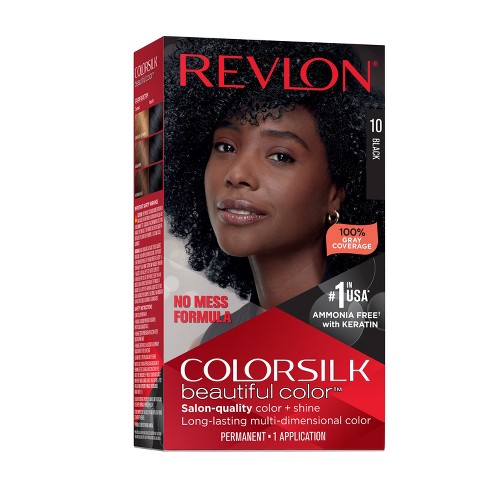 Revlon Colorsilk Beautiful Color Permanent Long-lasting High-definition ...