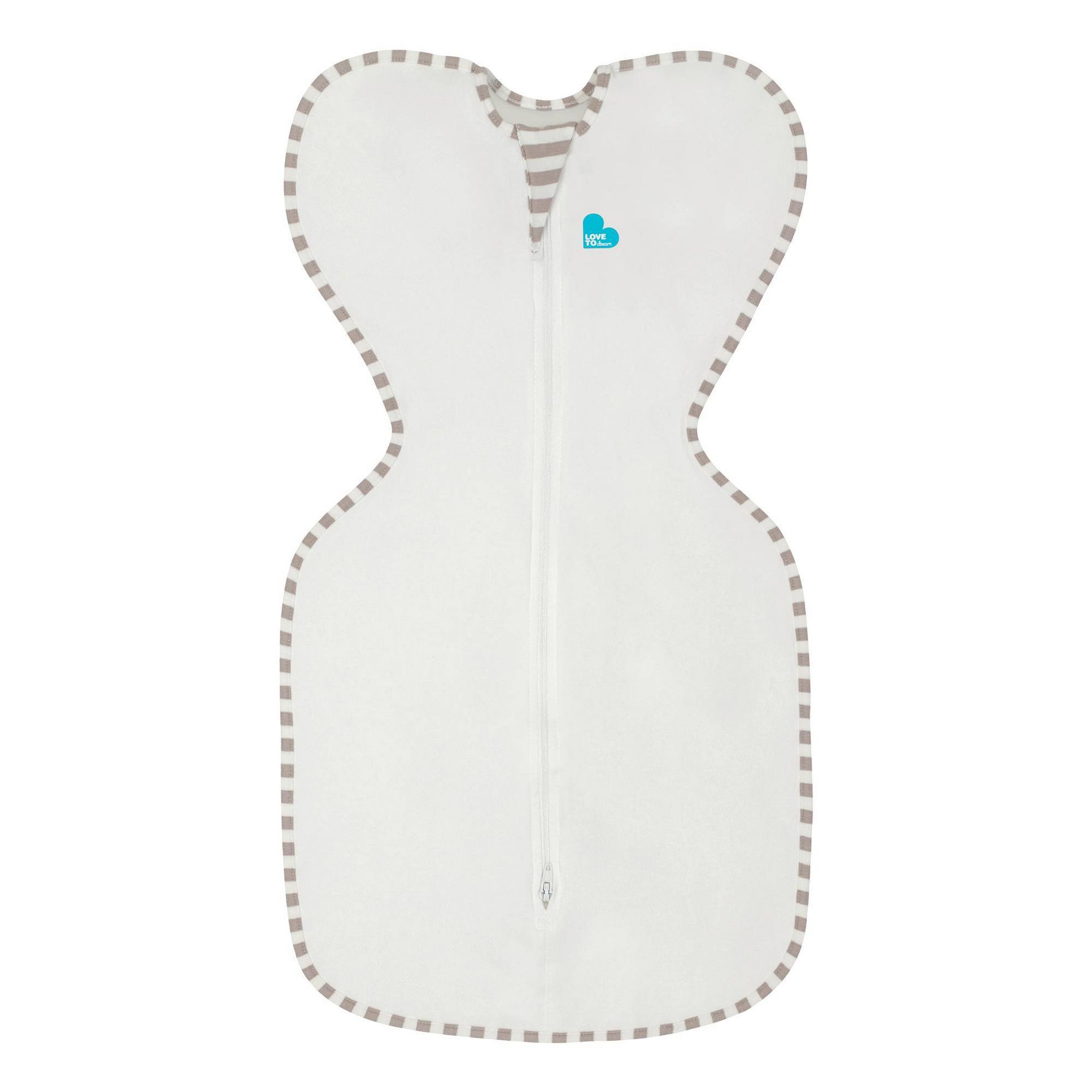 Love to Dream Swaddle Up Sleep Sack- Organic Cotton 0.5 TOG - Cream - S