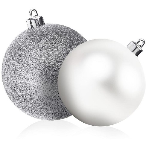 Classic Christmas Ornaments Balls,1.2 Shatterproof Plastic