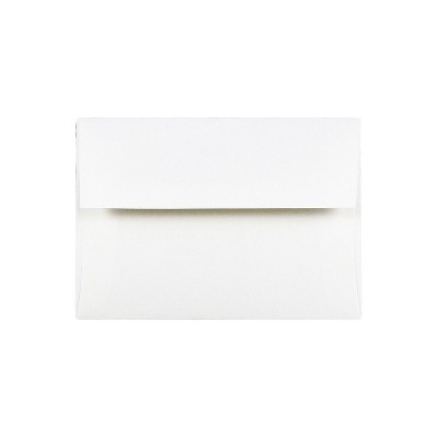 JAM Paper A7 Invitation Envelopes 5.25" x 7.25" White Bulk 500/Box 73767D