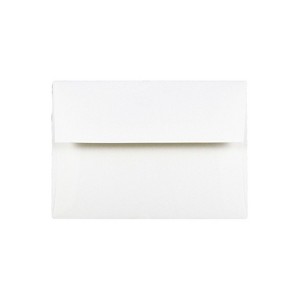 JAM Paper A7 Invitation Envelopes 5.25" x 7.25" White Bulk 500/Box 73767D - 1 of 2