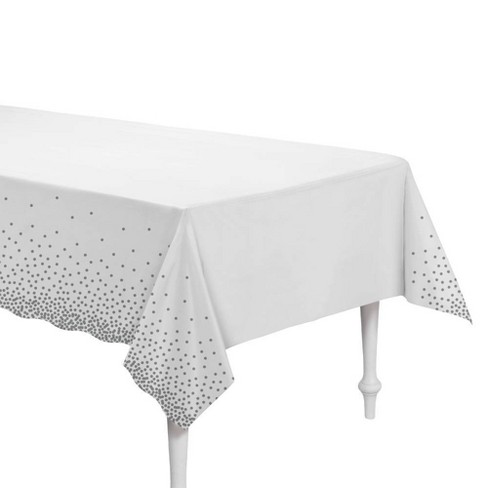 Table Cover Silver - Spritz™ - image 1 of 1