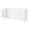 Areol Minimalist Style Storage Cabinet With 4 Doors,Indoor Furniture,Living Room Cabinet With Adjustable Shelf -Maison Boucle - 4 of 4
