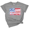Simply Sage Market Watercolor Flag Coquette Garment Dyed Tee - 2 of 4