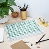 Caroline Okun Mid Century Modern Teal Acrylic Tray - Deny Designs - 3 of 4